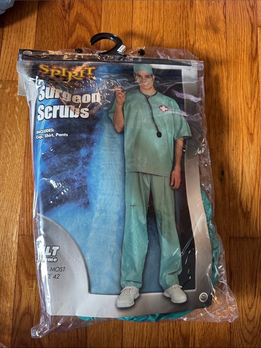 Spirit Green Surgeon Scrubs Costume